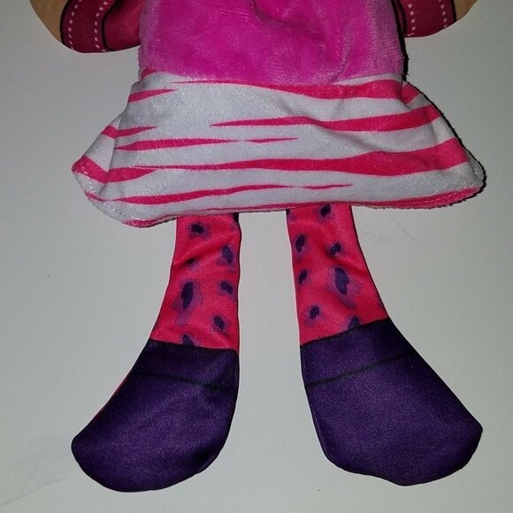 FlipZee Trolls 2 in 1 Pretty In Pink 15" Plush Stuffed Animal Toy Jay Play 2017 - Picture 7 of 9